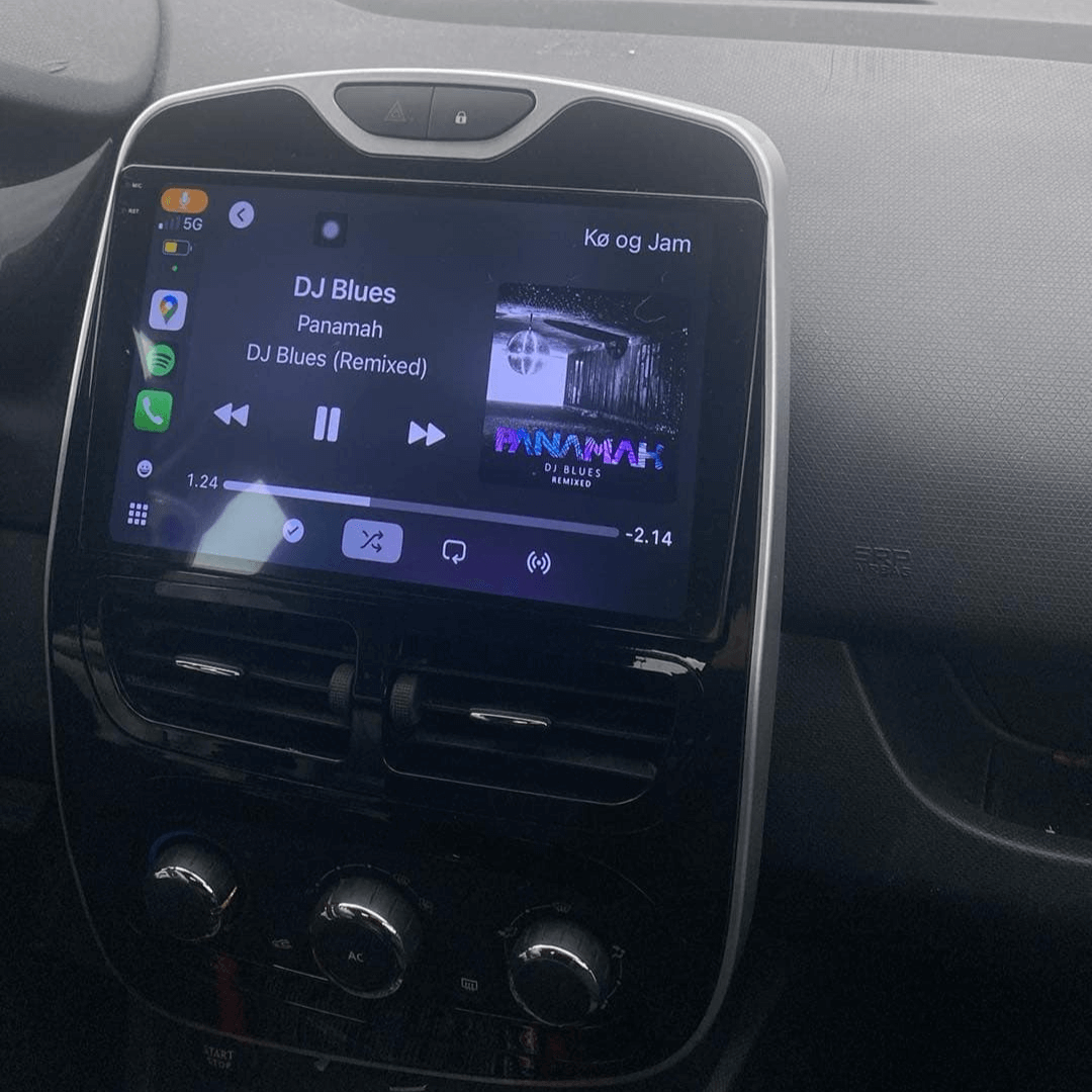 Renault Clio 12-19 - 10,1" Radio m. Apple CarPlay og Android Auto – Bilmedie.dk