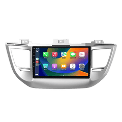 Hyundai IX35/Tucson 15-17 – 9" Radio m. Apple CarPlay og Android Auto med 9" touchskærm og moderne design.