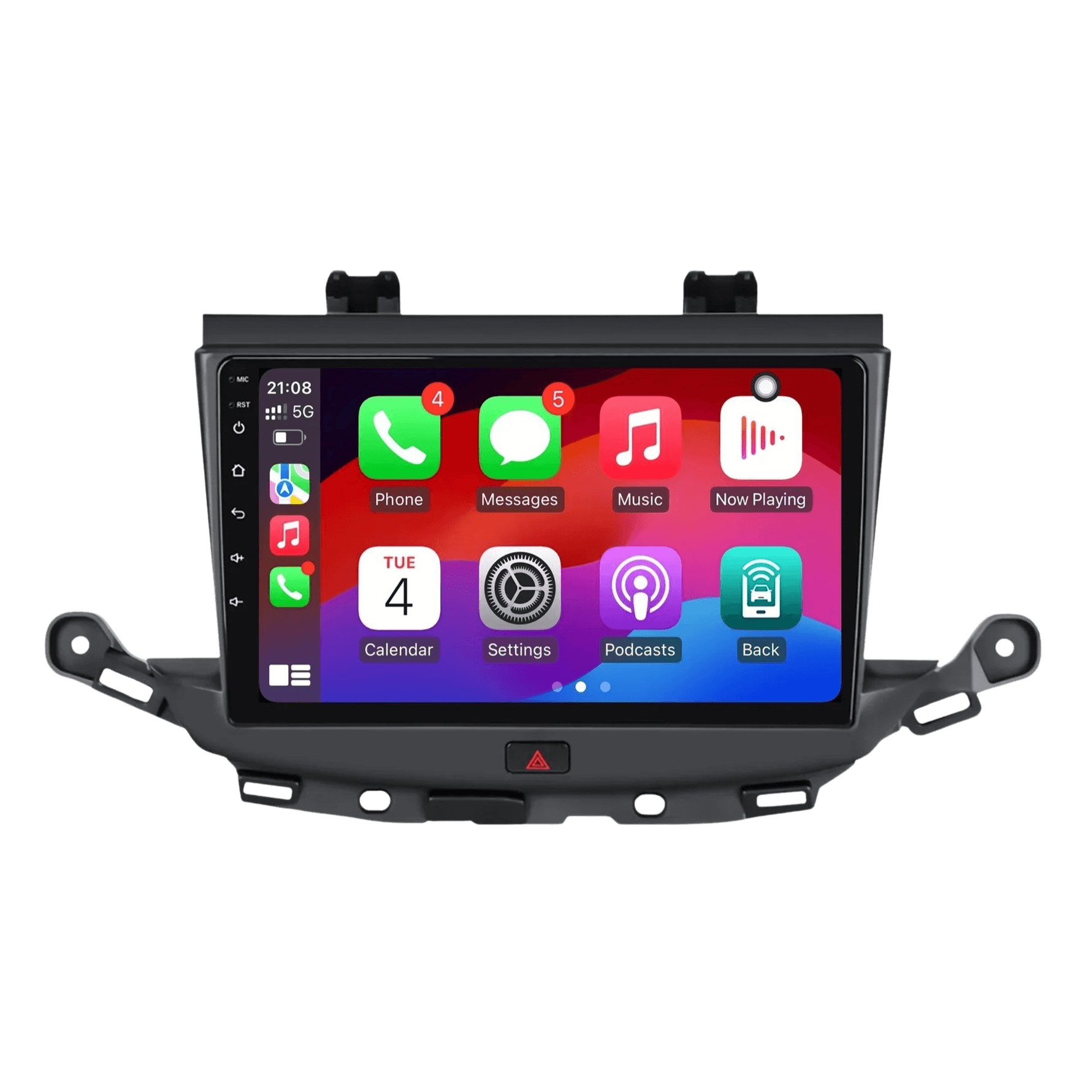 Opel Astra 16-20 - 9" Radio m. Apple CarPlay og Android Auto – Bilmedie.dk