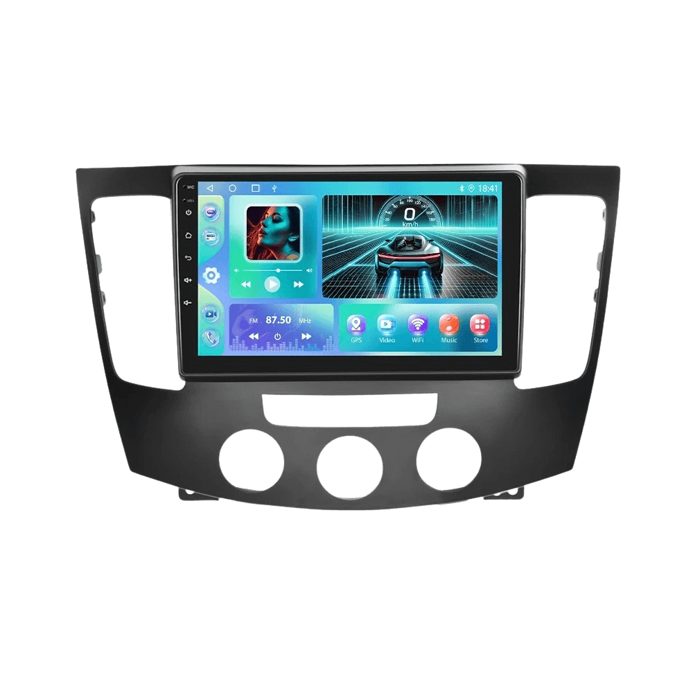 Hyundai Sonata 08-10 - 9" Radio m. Apple CarPlay og Android Auto – Bilmedie.dk