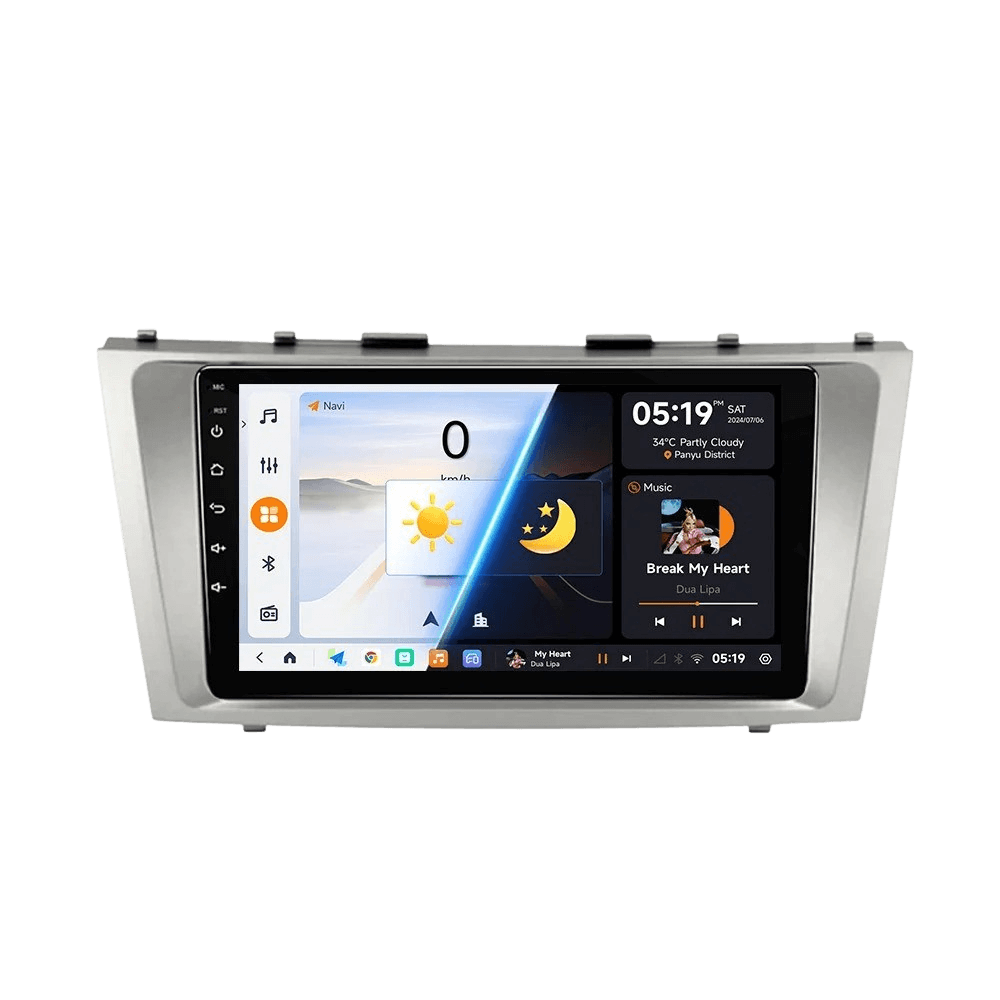 Toyota Camry 06-11 - 9" Radio m. Apple CarPlay og Android Auto – Bilmedie.dk