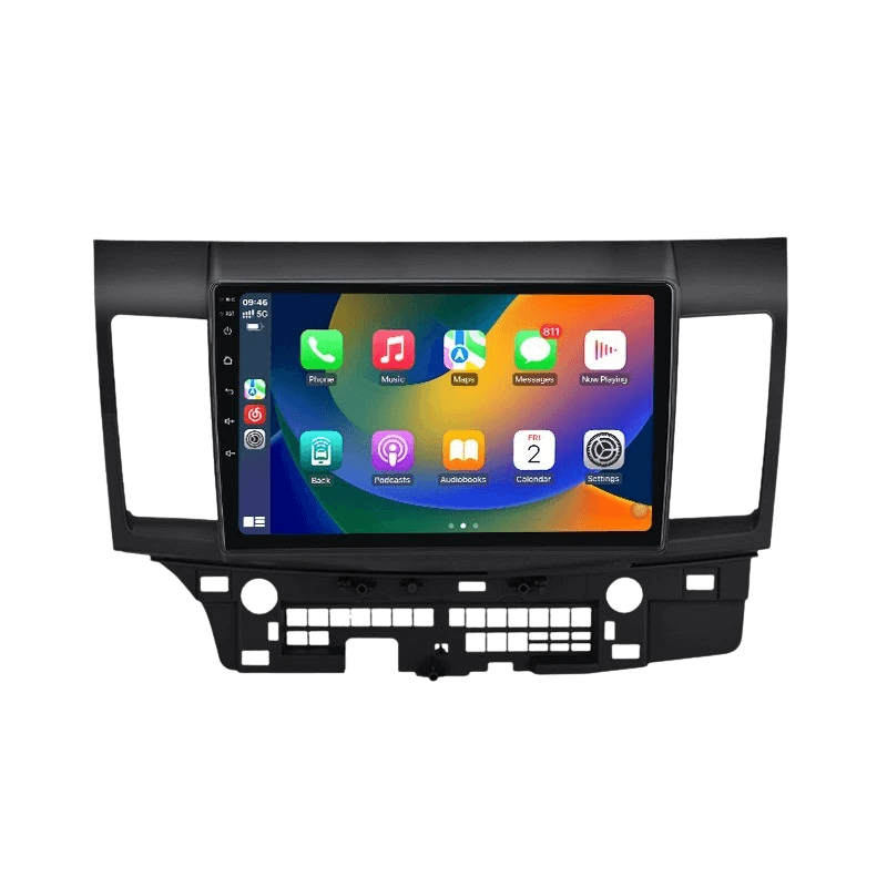 Mitsubishi Lancer 07-13 - 9" Radio m. Apple CarPlay og Android Auto – Bilmedie.dk