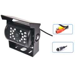 Universelt Bakkamera – PAL, 1200 TV-linjer, 18 IR LED med infrarøde LED og stativ, ideelt til varebiler og busser.