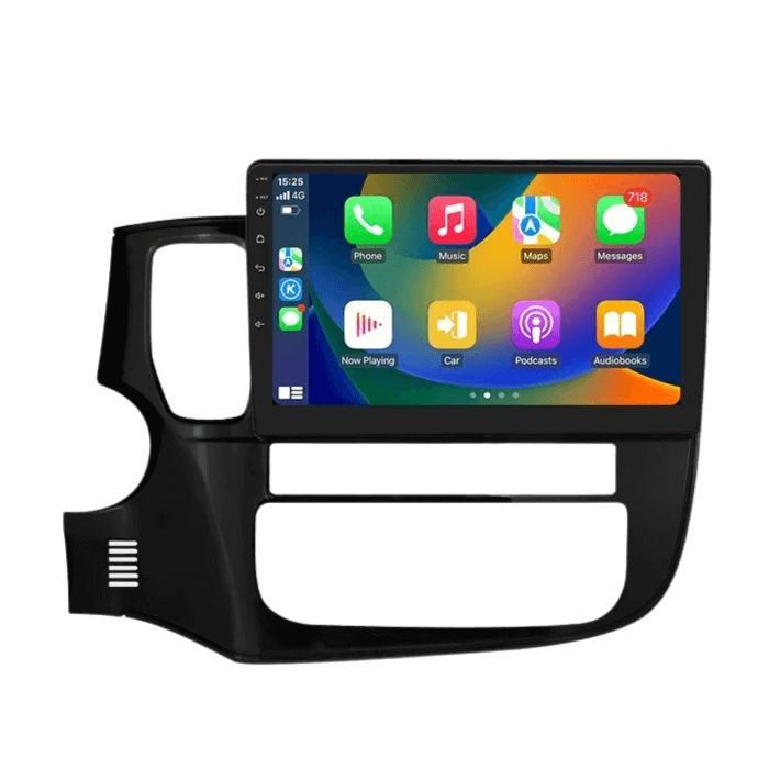 Mitsubishi Outlander 12-18 - 10,1" Radio m. Apple CarPlay og Android Auto – Bilmedie.dk