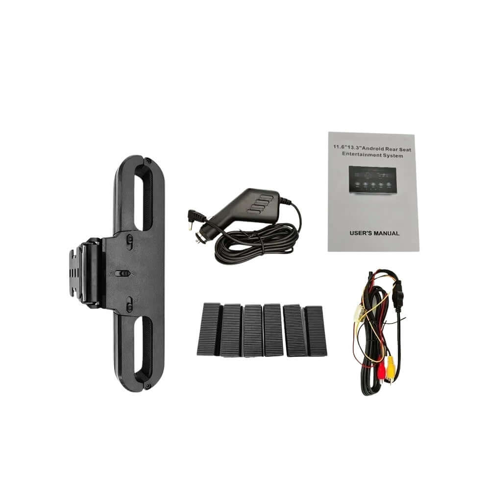 14" Bagsædeskærm m. Netflix, Youtube, TV2 Play mm. – Bilmedie.dk